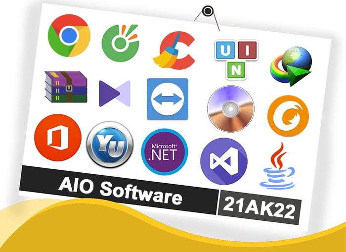 AIO Software 21AK22 - Cài Tất Cả Phần Mềm Chỉ Với 1 Click
