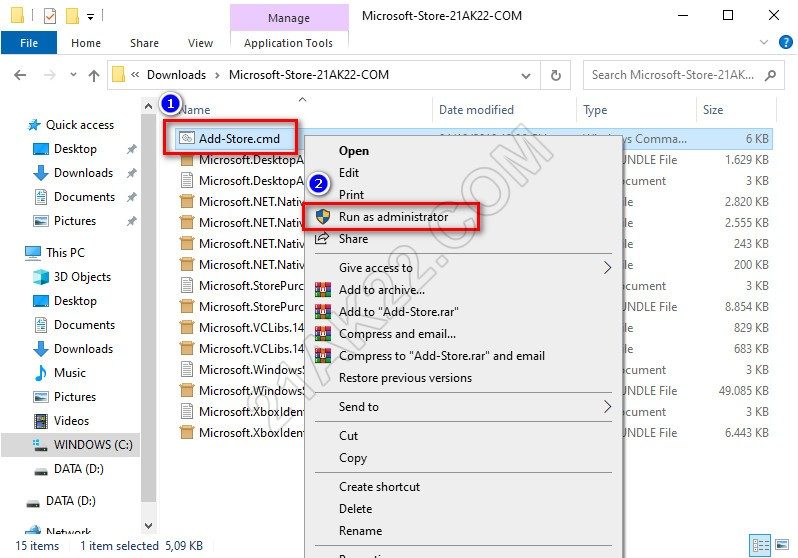 Hướng Dẫn Cài Đặt Thêm Microsoft Store Cho Windows 10 LTSC