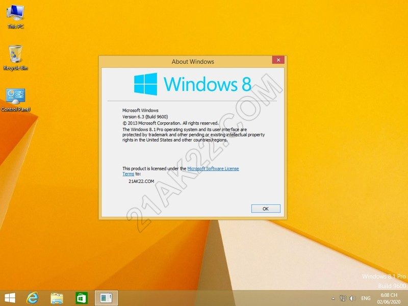 Tải ISO Windows 8.1 Tích Hợp Cập Nhật 14/05/2020 Mới Nhất