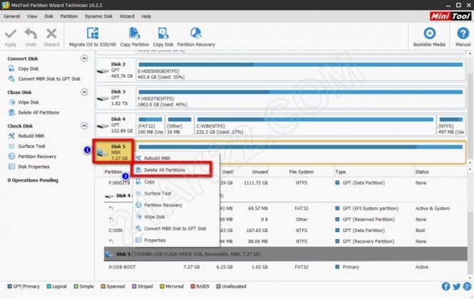 create a bootable usb with balenaetcher