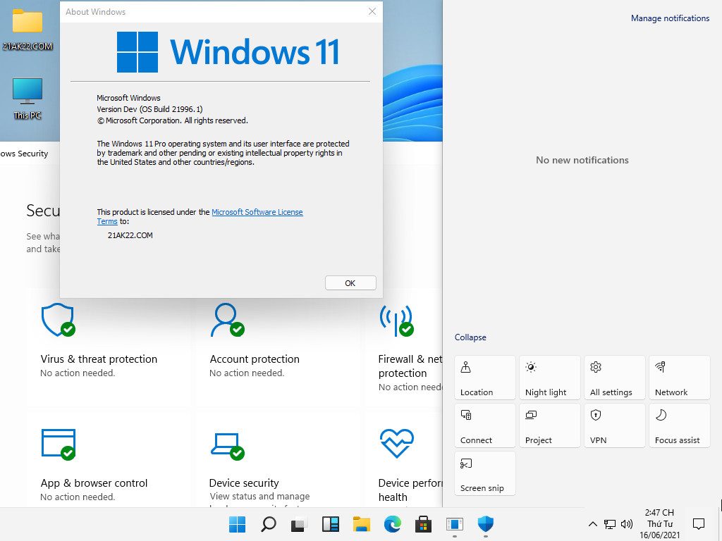 Tải ISO Windows 11 Bản Dev Thử Nghiệm 2021 Chính Chủ ...