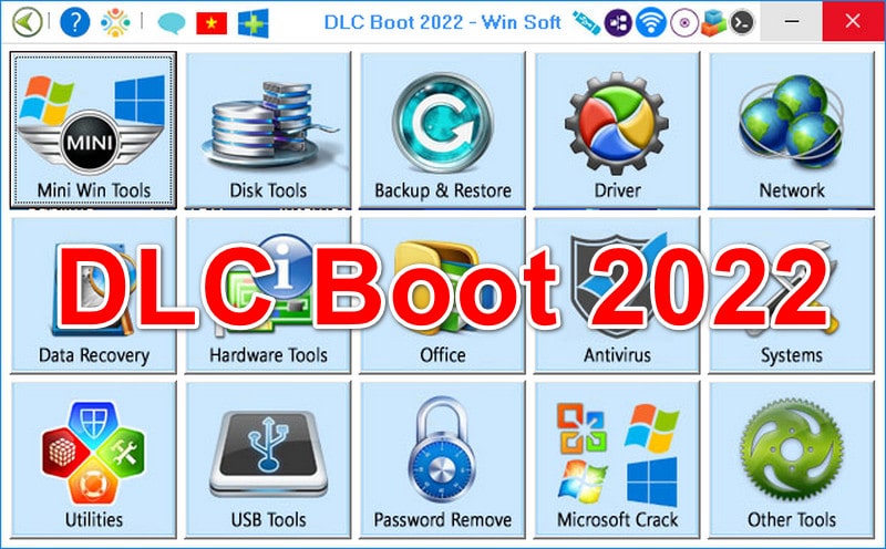 Hướng Dẫn Tạo USB BOOT Cứu Hộ Với DLC BOOT 2022