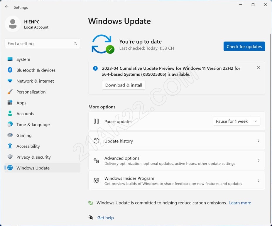 Hướng Dẫn Tắt Tính Năng Tự Động Cập Nhật Windows Update