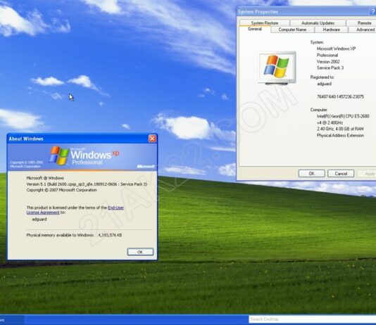 Windows XP - 21AK22.COM