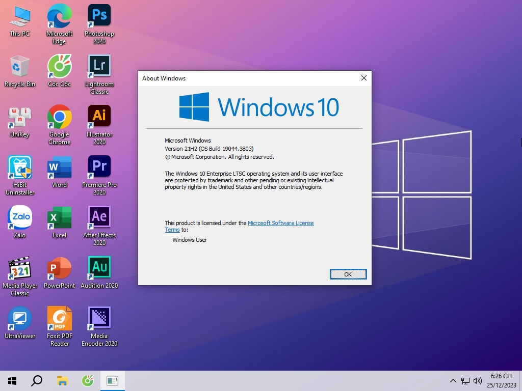 [VIP] Tải Ghost Win 10 LTSC 21H2 2021 Full Office Adobe v24.1 2024