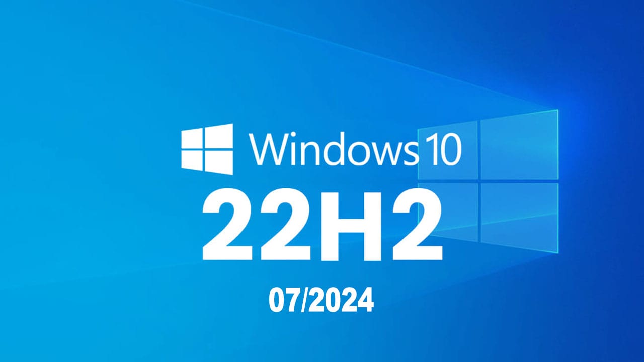 Tải ISO Windows 10 22H2 19045 4651 07/2024 Gốc Microsoft