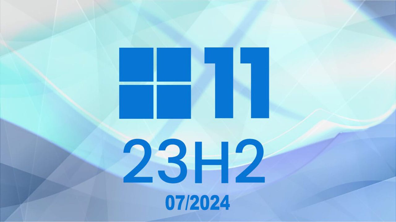 Tải ISO Windows 11 23H2 22631 3880 07/2024 Gốc Microsoft