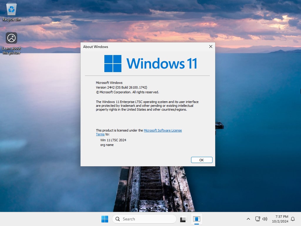 Tải ISO Windows 11 LTSC 2024 Chính Chủ Gốc Microsoft