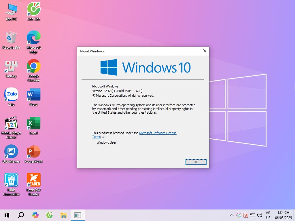 Tải Ghost Win 10 Pro 22H2 Full Soft v25.1 Tốt Nhất 2025