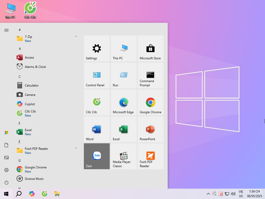 Tải Ghost Win 10 Pro 22H2 Full Soft v25.1 Tốt Nhất 2025