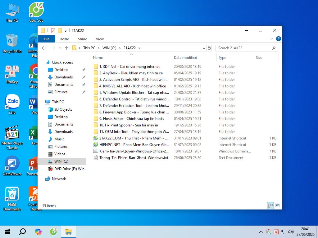 Tải Ghost Win 10 Home SL 22H2 Full Soft v25.1 Tốt Nhất 2025