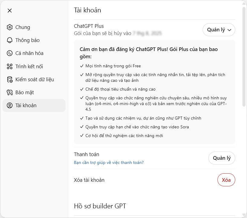 Nâng Cấp ChatGPT Plus Giá Rẻ