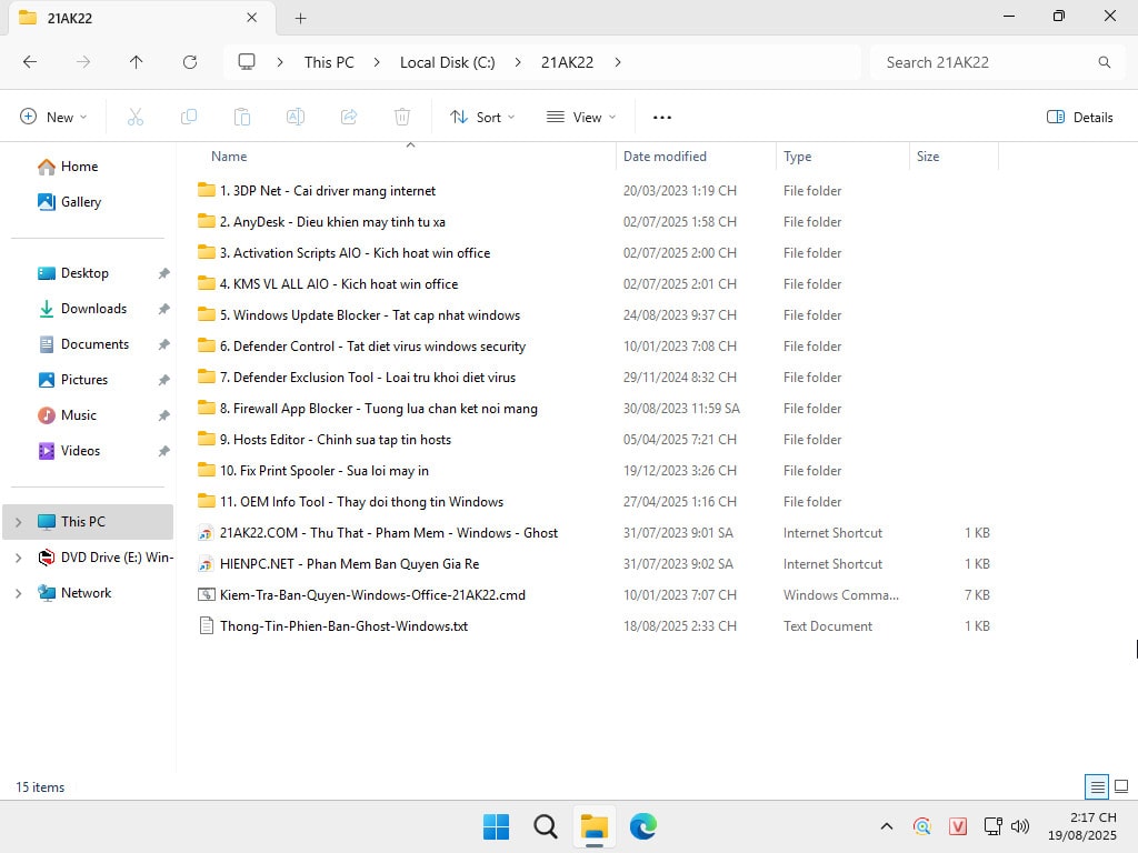 Tải Ghost Win 11 LTSC 24H2 Full Soft v25.1 Tốt Nhất 2025