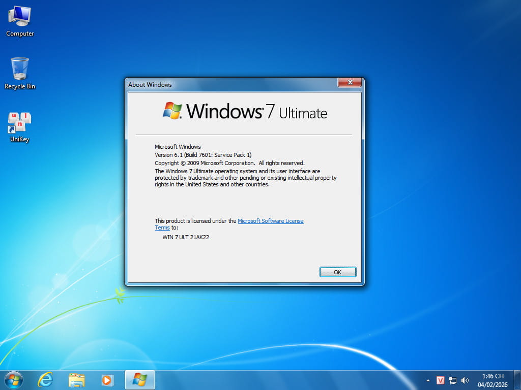 Tải Ghost Win 7 Ultimate No Soft Full Driver v26.1 Mượt Nhẹ 2026