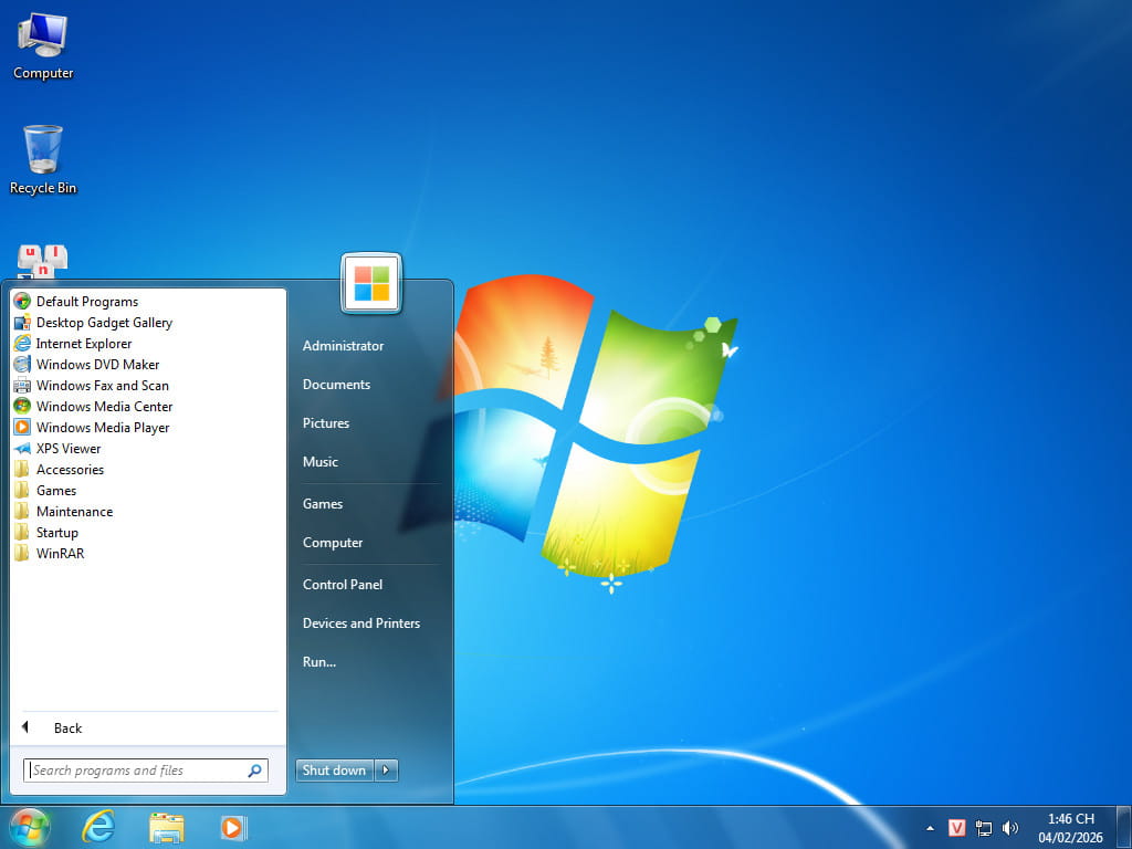 Tải Ghost Win 7 Ultimate No Soft Full Driver v26.1 Mượt Nhẹ 2026