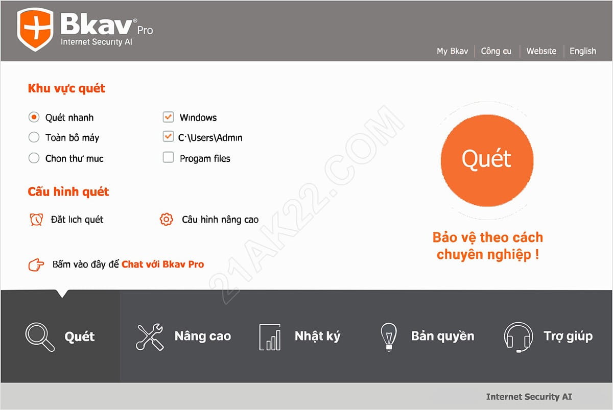 Key Bkav Pro Internet Security AI Giá Rẻ
